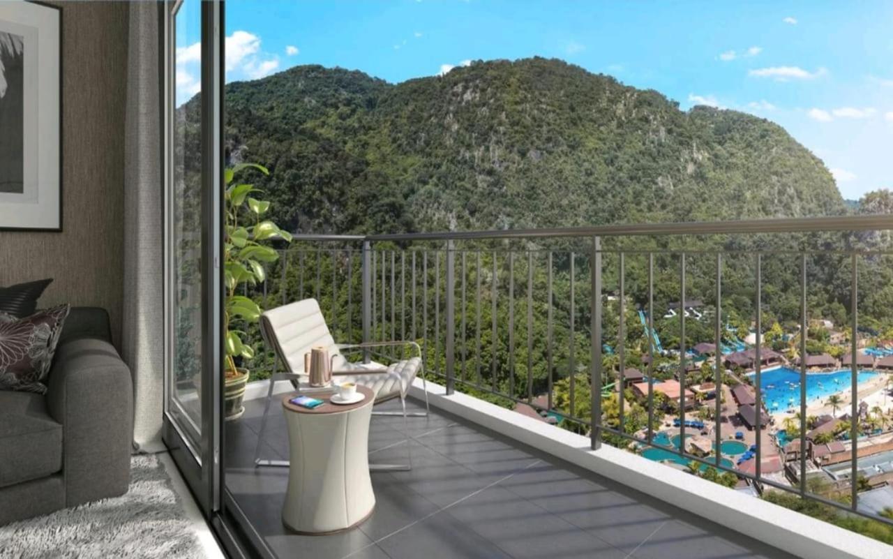 Hotspring 2 Room 1512 Suite Sunway Onsen With Theme Park View 4 Pax タンブン エクステリア 写真